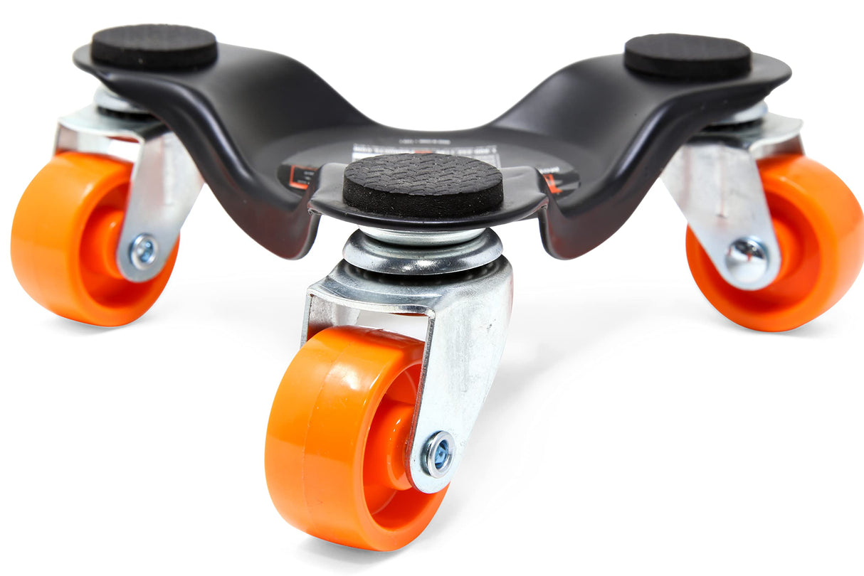 WEN DL6300 6-Inch 300-Pound Capacity Furniture Moving Tri-Dolly Set (4 Pack) , Black WEN