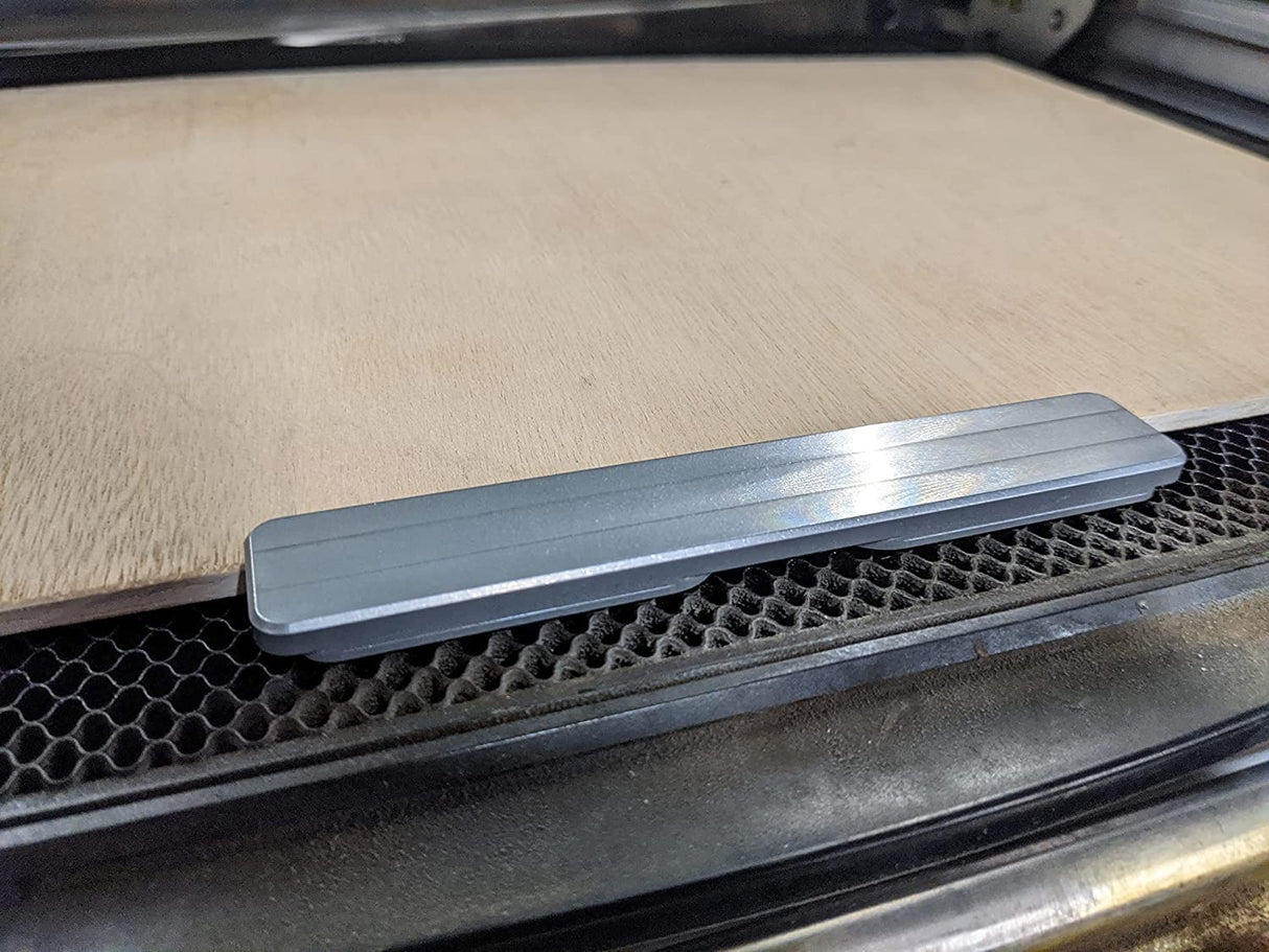 Metal Glowforge or Laser Crumb Tray Magnetic Hold Down | Strong Magnets | High Strength Aluminum | Laser Tools | Made in USA (Pack of 4 - Large) INO Marketplace
