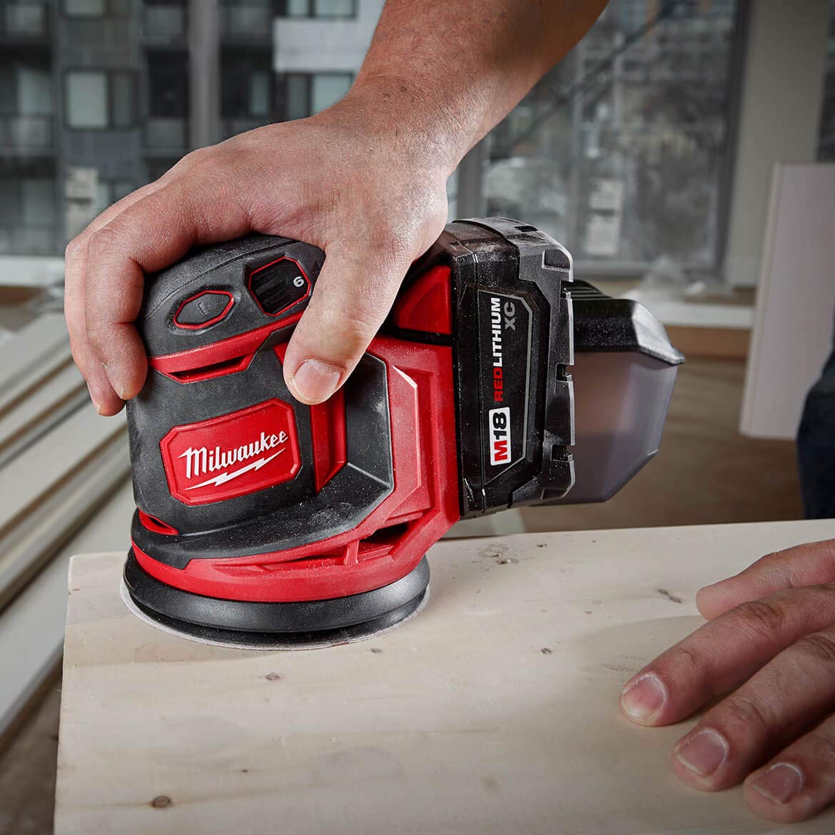 Milwaukee Electric Tools 2648-21 M18 Random Orbit Sander Kit Milwaukee