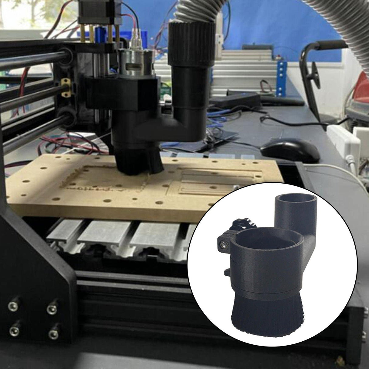 AMLESO CNC Engraving Machine Dust Shoe, 65mm AMLESO