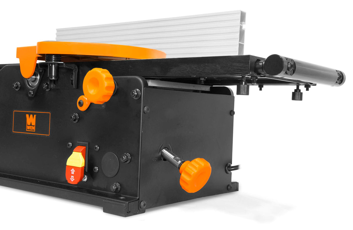 WEN JT833H 10-Amp 8-Inch Spiral Benchtop Jointer with Extendable Table WEN