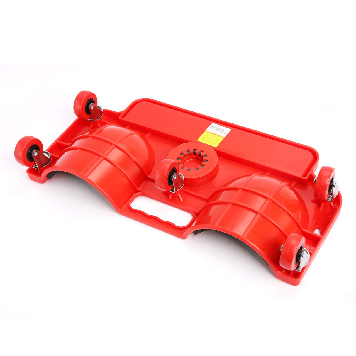 WINTOOLS Rolling Knee Creeper/Pads ABS High-Impact Frame with 5 Swivel Castors, Tool Tray Holder WINTOOLS