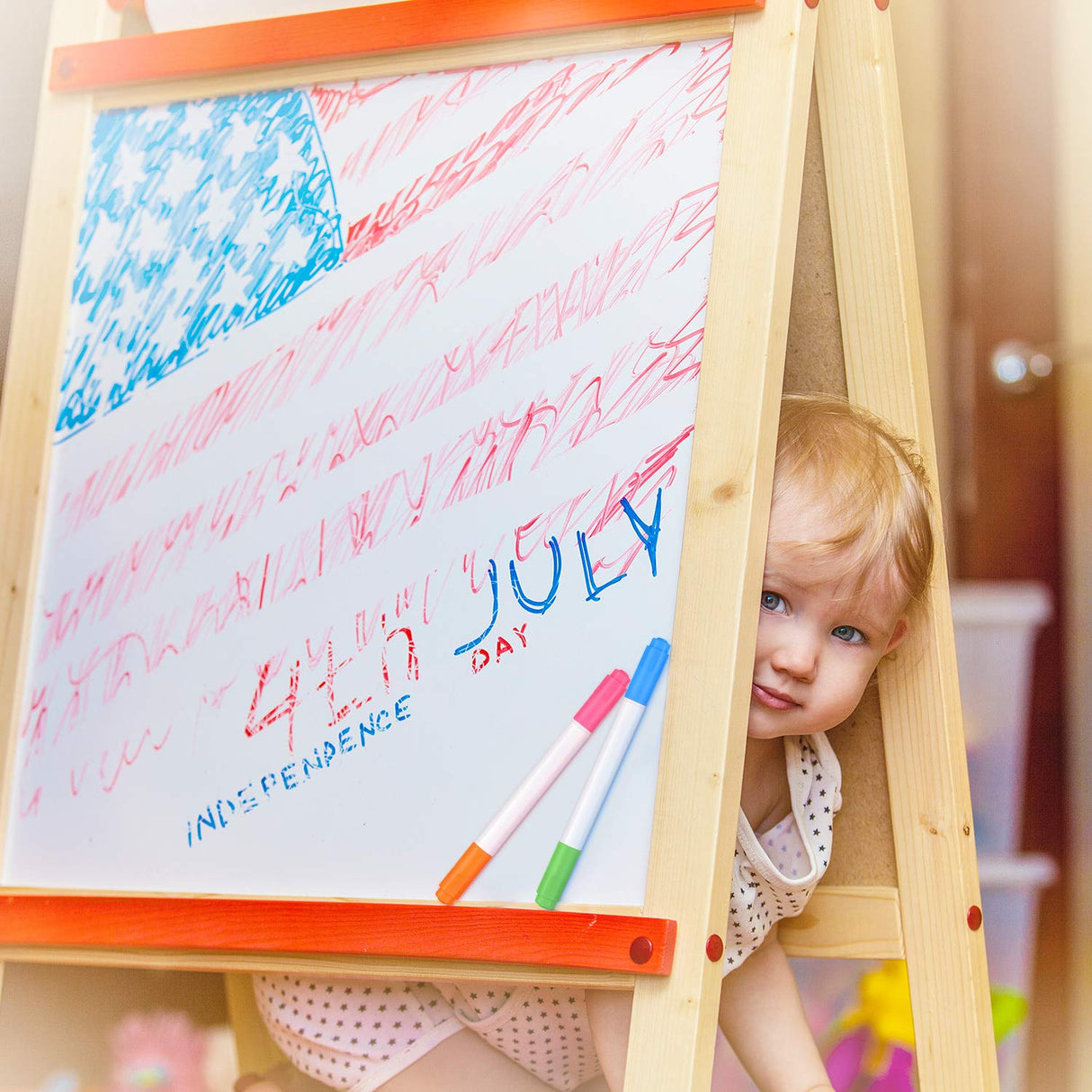 Outus 24 Pieces Dual Sided Neon Pens Colorful Neon Pens Art Marker Neon Pens for LED Board Write Draw Art Crafts Outus