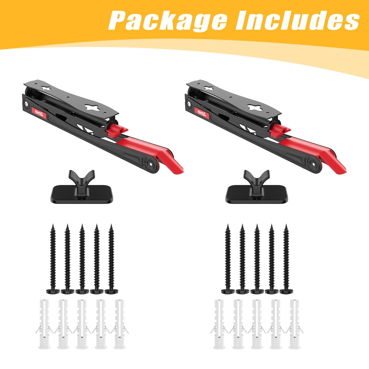 TORACK BIKEPAL No Lifting Swivel Bike Racks, Space Saving Wall Mounted Bike Holder for Garage, Vertical Bike Wall Hangers for Home Bike Storage TORACK