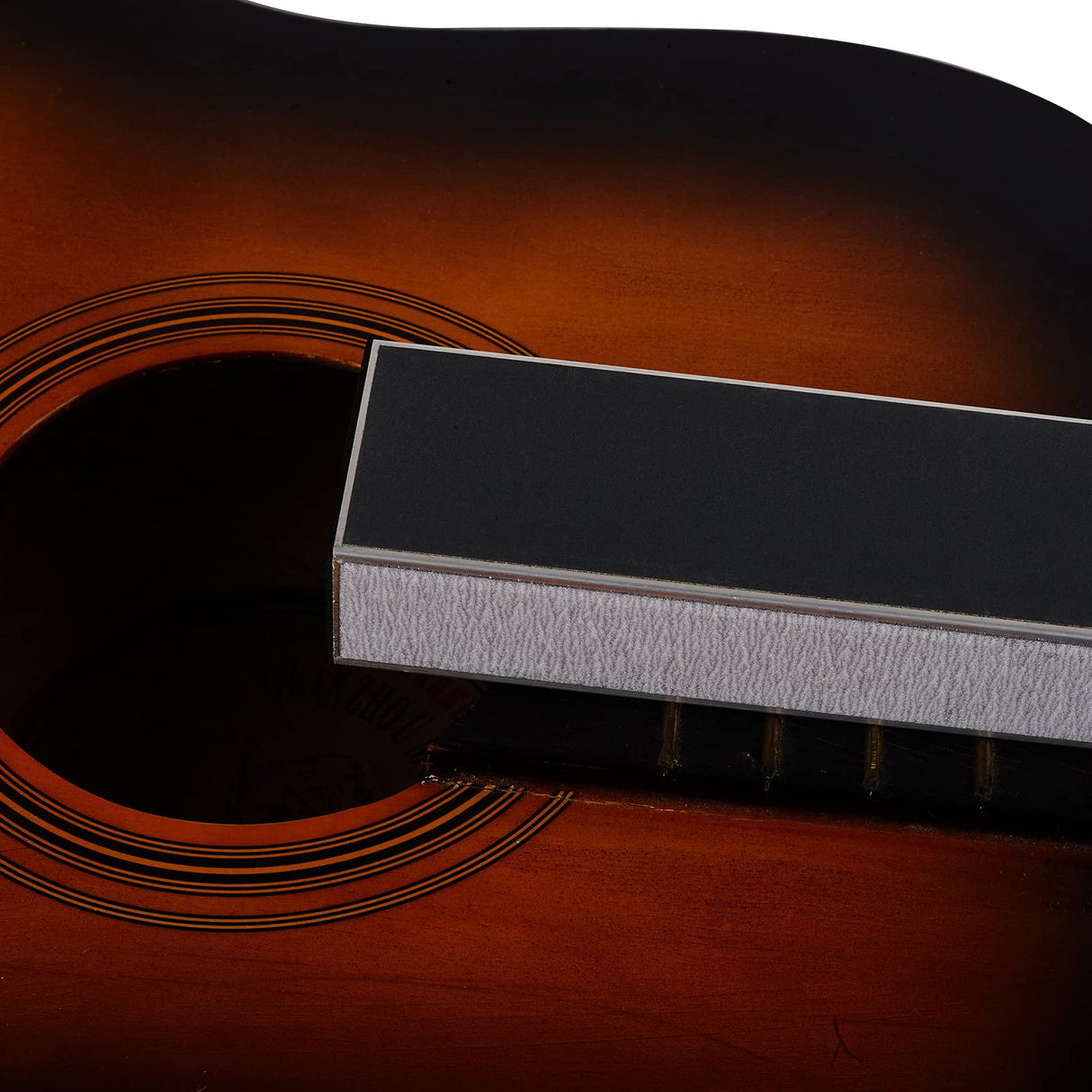 Guitar Fingerboard Luthier Tool Set Including Guitar Fret Crowning Luthier File, Fret Leveling Beam Sanding Leveler Beam and Fingerboard Guard M Y Fly Young