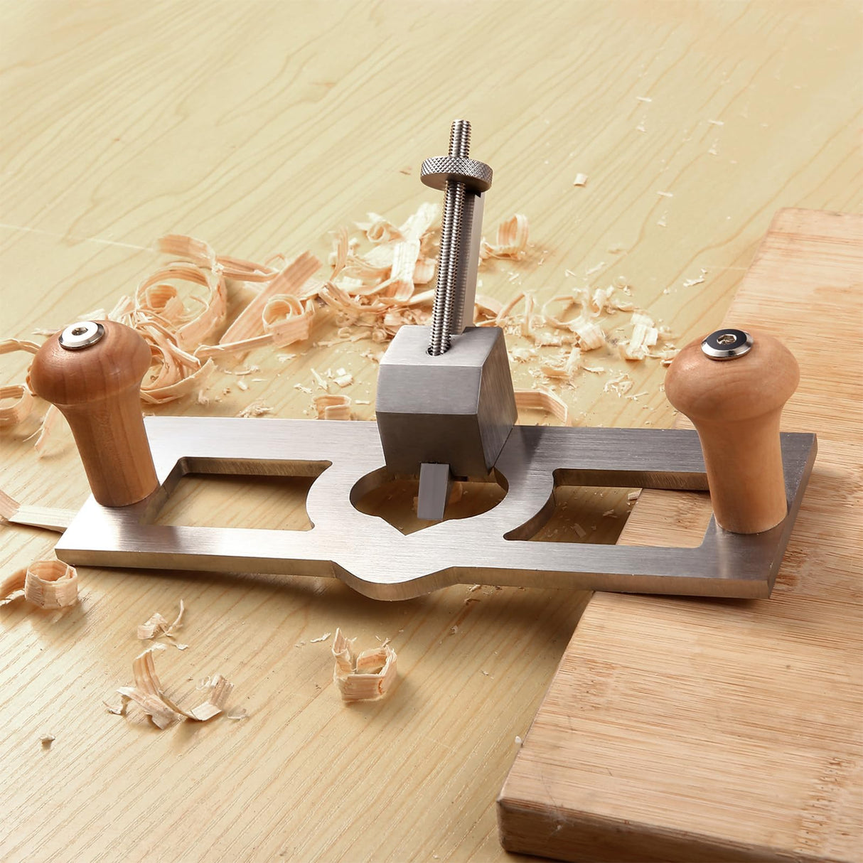 Wood Planer Hand Tool, Pocket Plane Hand Planer Wood Trimming Plane DIY Woodcraft for Precision Woodworking Hilitand