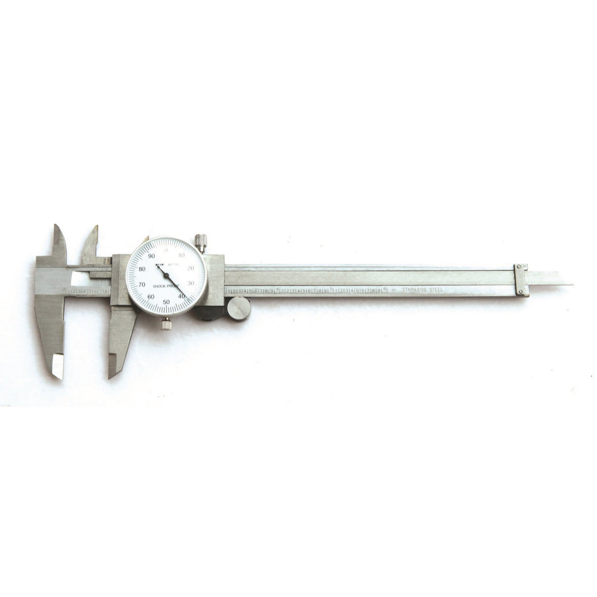 HFS (R) 0-6" Stainless Steel 4 Way Dial Caliper .001" Shock Proof HFS