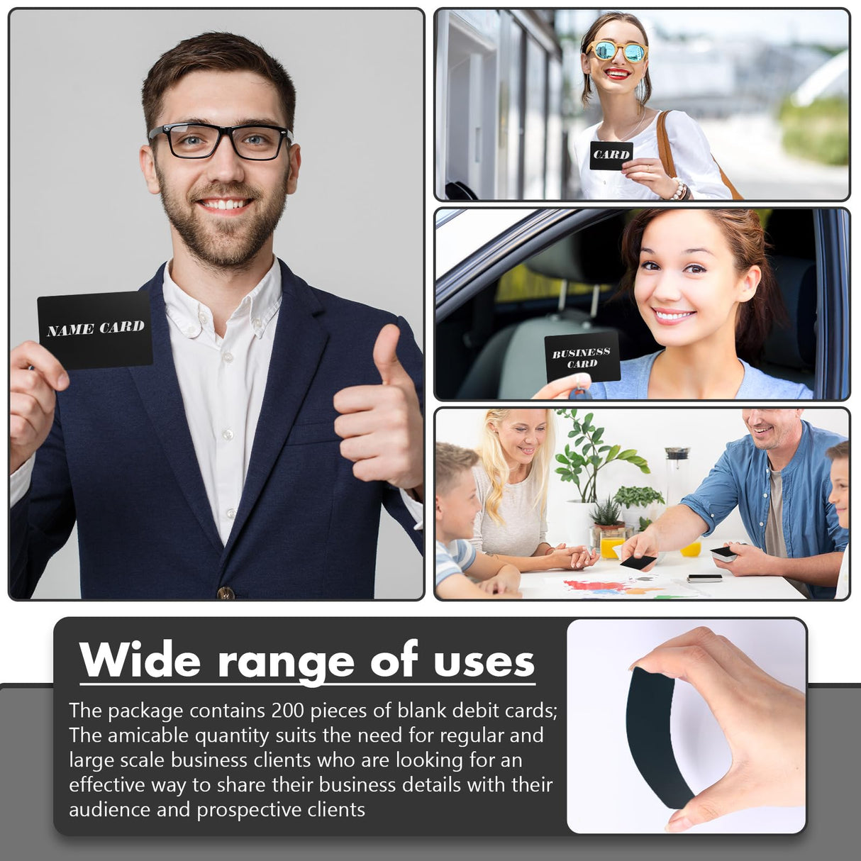 Zonon 200 Pack Engraving Aluminum Plates for CNC Engraver Laser Crafting Multipurpose Metal Metal Business Cards Sheets Engraving DIY Gift Cards 86 x Zonon