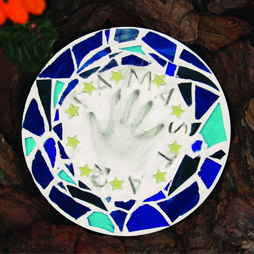 Diamond Tech Create N Learn Mosaic Stepping Stone Kit, Starry Night Diamond Tech
