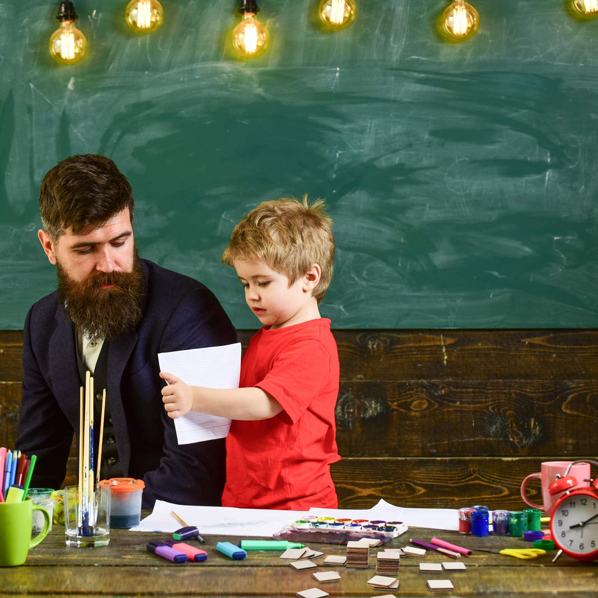 Unfinished Wood Pieces Blank Wood Squares Round Corner Wooden Cutouts for DIY Supplies, Craft, Decoration, Laser Engraving Carving (1 x 1 Inch, 200 Boao