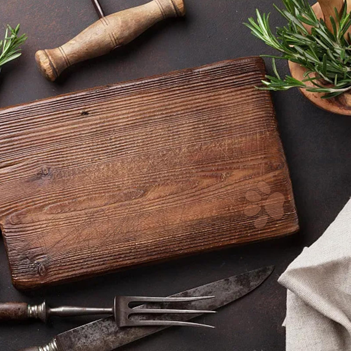 WOOPSOO 4 Pcs Dog Paw Router Templates Charcuterie Board Clear Cutting Router Acrylic Charcuterie Board Handle Large Tracing Stencils Guide Tools for WOOPSOO