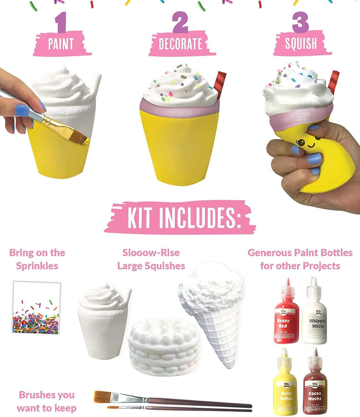 DOODLE HOG Save 10% on Rainbows & Awesomeness Squishies DIY Kit & Dessert Paint Squishies Kit. DOODLE HOG