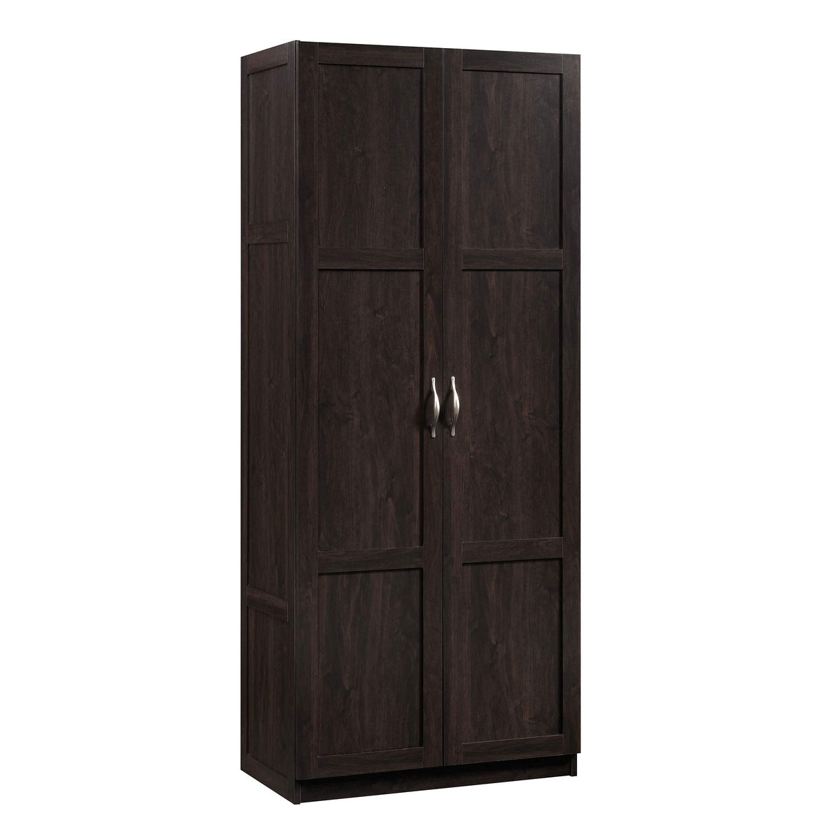 Sauder 419496 Miscellaneous Storage Storage Cabinet, 29.61 " x D: 16.02 " x H: 71.50", Cinnamon Cherry finish Sauder