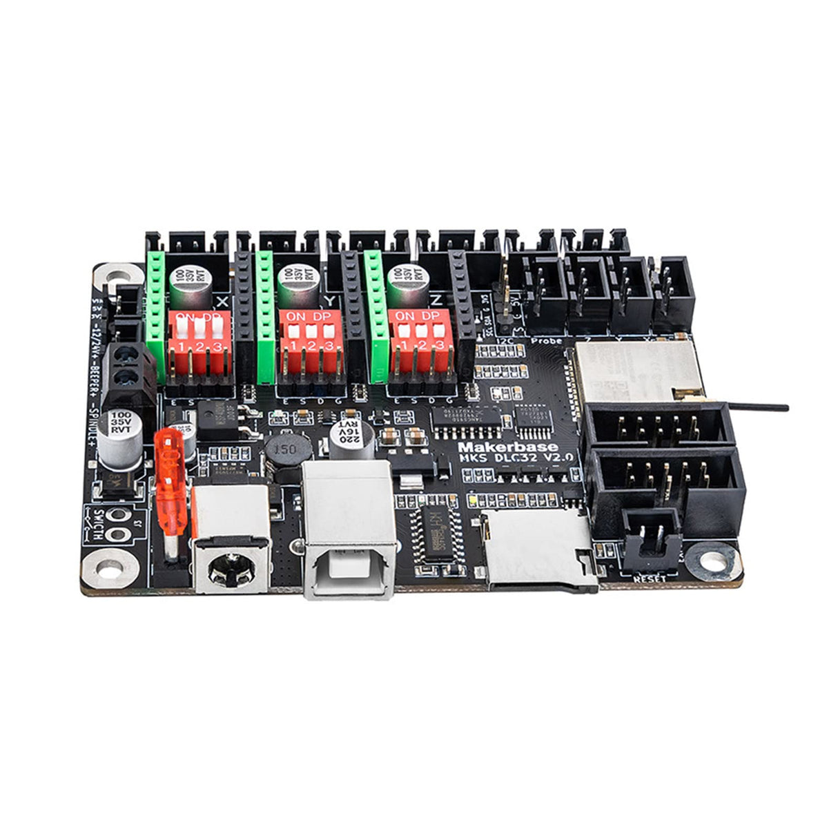 CHIUEAST Makerbase-MKS DLC32 V2.1 Motherboard GRBL 32bits Offline Controller TS24-R 3D Engraver Machine CHIUEAST