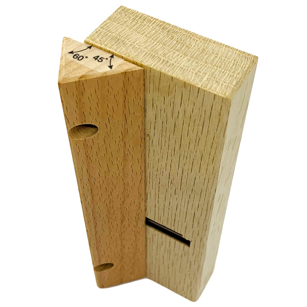 KAKURI Chamfer Plane for Wood 30, 45, 60 Degree Adjustable, Japanese Hand Plane KANNA WoodWorking Edge Corner Plane, Edge Trimming Chamfer Tool, KAKURI