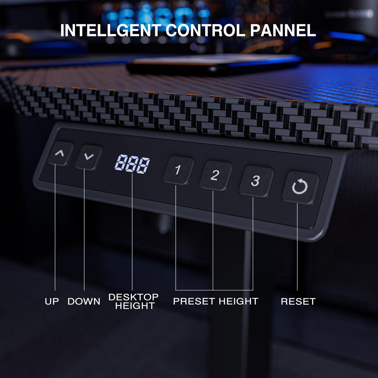 Acrolix 59" Reversiable L-Shaped Electric Standing Desk Adjustable Height Gaming Stand Up Corner Desk Sit Stand Home Office Computer Desk with Splice Acrolix