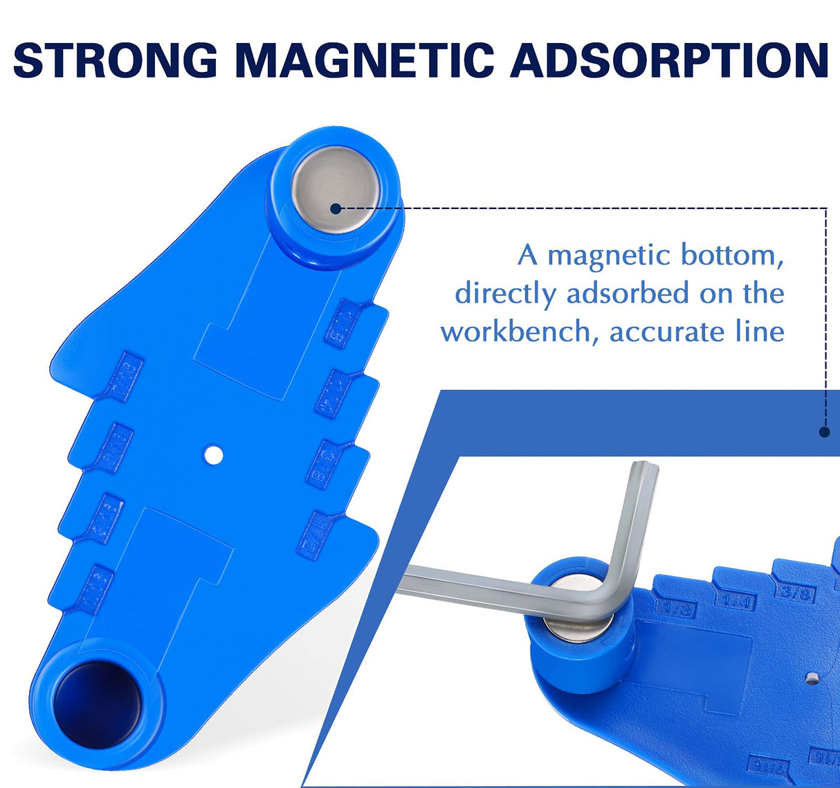 4 Pieces Center Scriber Center Marking Tool Line Scriber Woodworking Offset Marking Center Finder Wood Scribe Marking Gauge Line Positioning Frienda