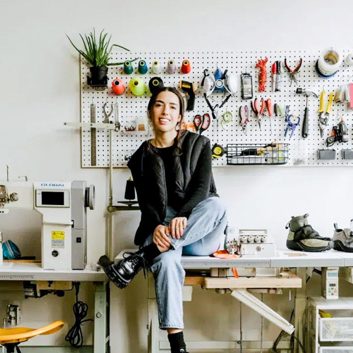 2 Pcs Pegboard, Metal Pegboard Wall Panels - Pegboard Wall Organizer System - Peg Boards for Walls, Small Peg Board Tool Storage, White Pegboard for SKYFOOST