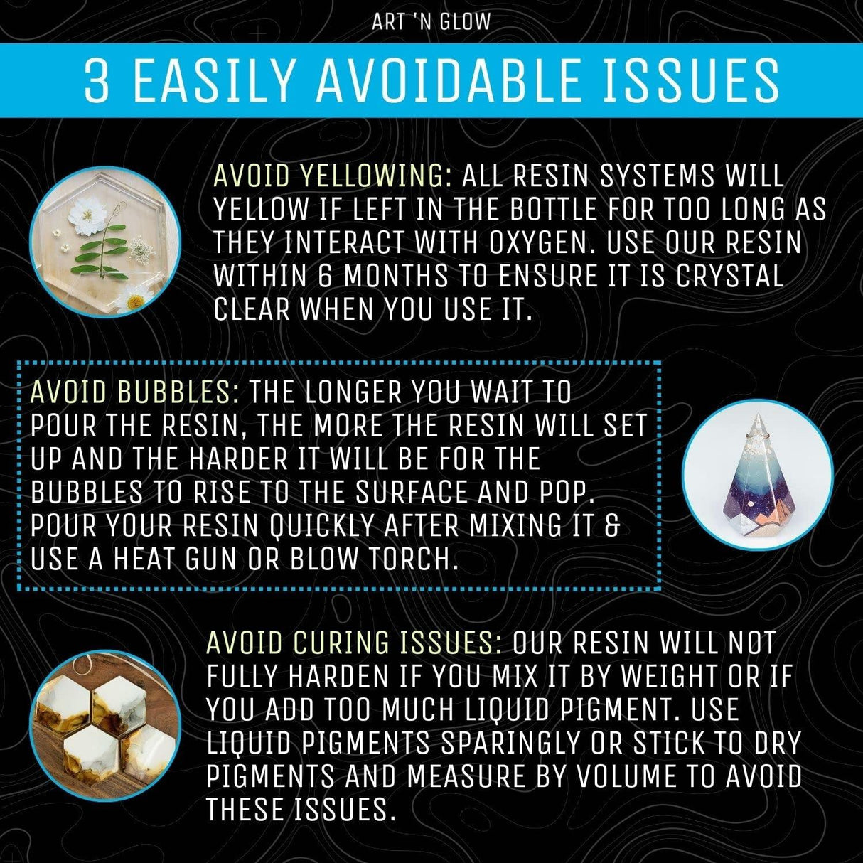 Epoxy Resin for Clear Casting and Coating - 16 Ounce Kit - Perfect for Molds, Crafts, Tumblers, Jewelry, Wood - Food Safe, Non Yellowing, Bubble WoodArtSupply