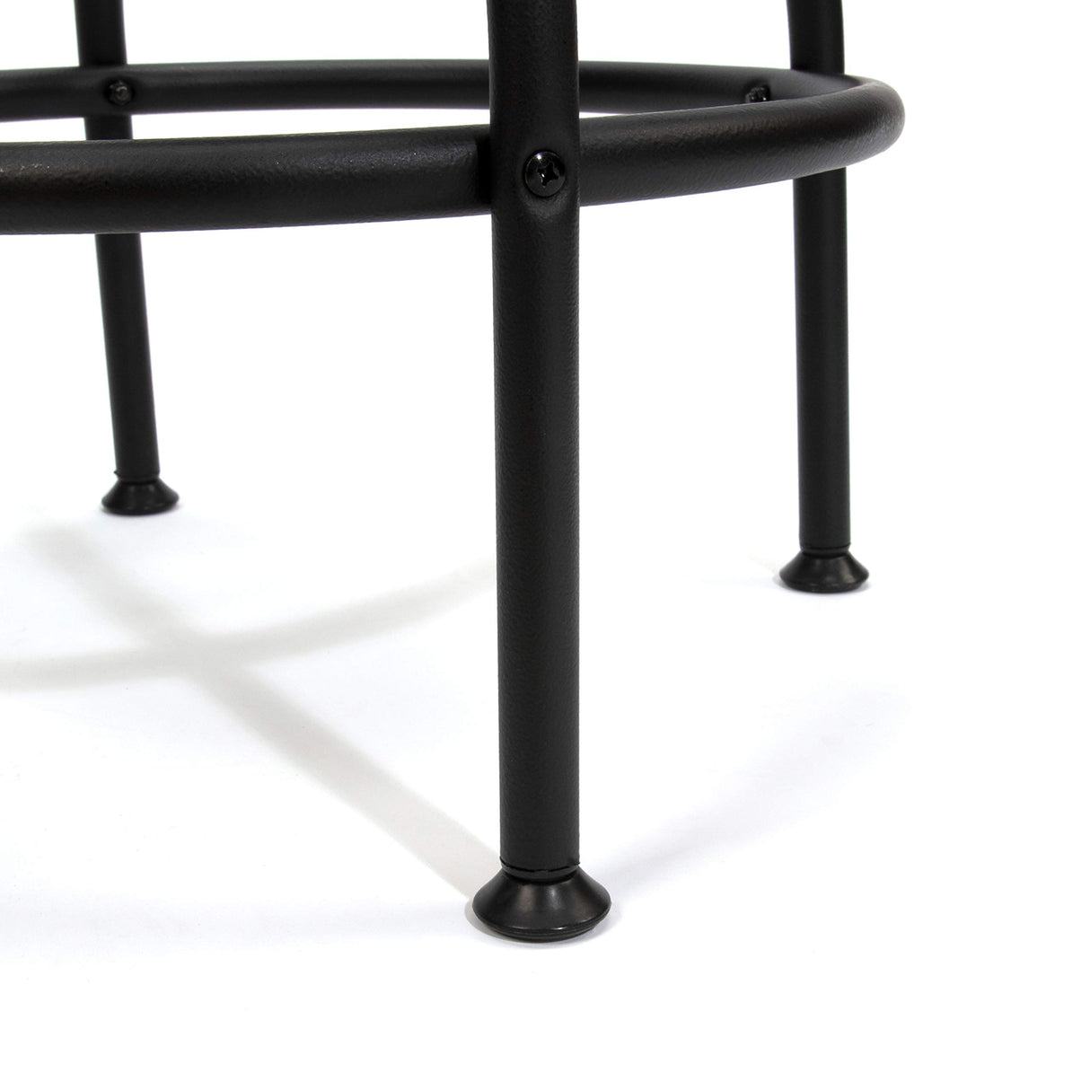 Craftsman Adjustable Height Work Shop Stool, 29 to 34-inches Tall, Rip-Resistant Padded Vinyl Seat, 300-lb Capacity, 360-degree Footrest, Non-Marring Craftsman