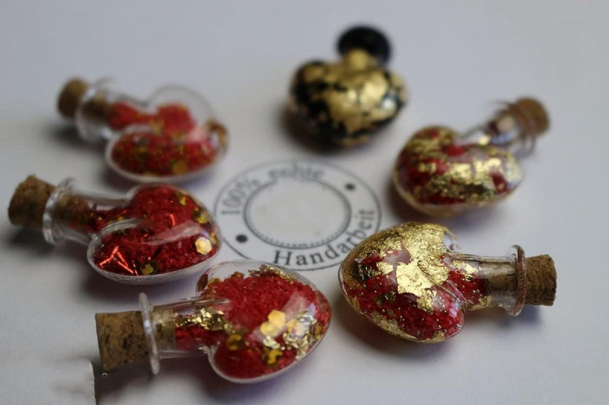 Gold Leaf Flakes,Gold Foil Flakes for Resin,10g Metallic Foil Flakes,for Nail Art, Painting, Crafts, Slime and Resin Jewelry Making , DIY WFAUIBR