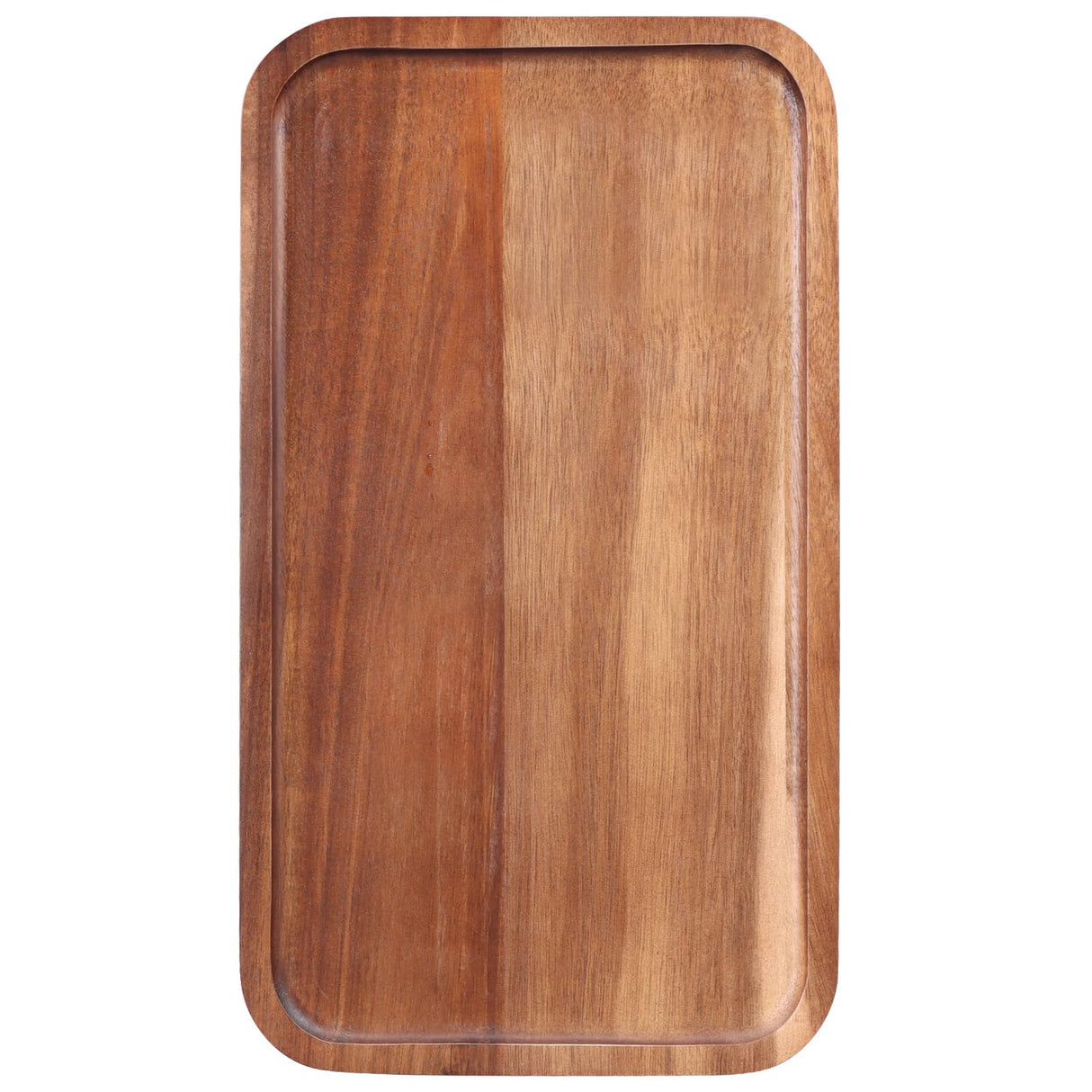 Medium Acacia Wood Serving Trays Long Charcuterie Boards Wood Snack Platter Rectangular Cookie Appetizer Plates Serving Cheese Board Rectangle Ayiaren