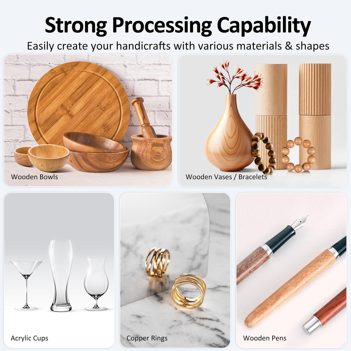 ArtyMaster Mini Lathe, WM101A-Plus Mini Wood Lathe Machine, 24VDC 96W Power Lathe, Small Benchtop Lathe with Wood Turning Lathe Tools Kits, ArtyMaster