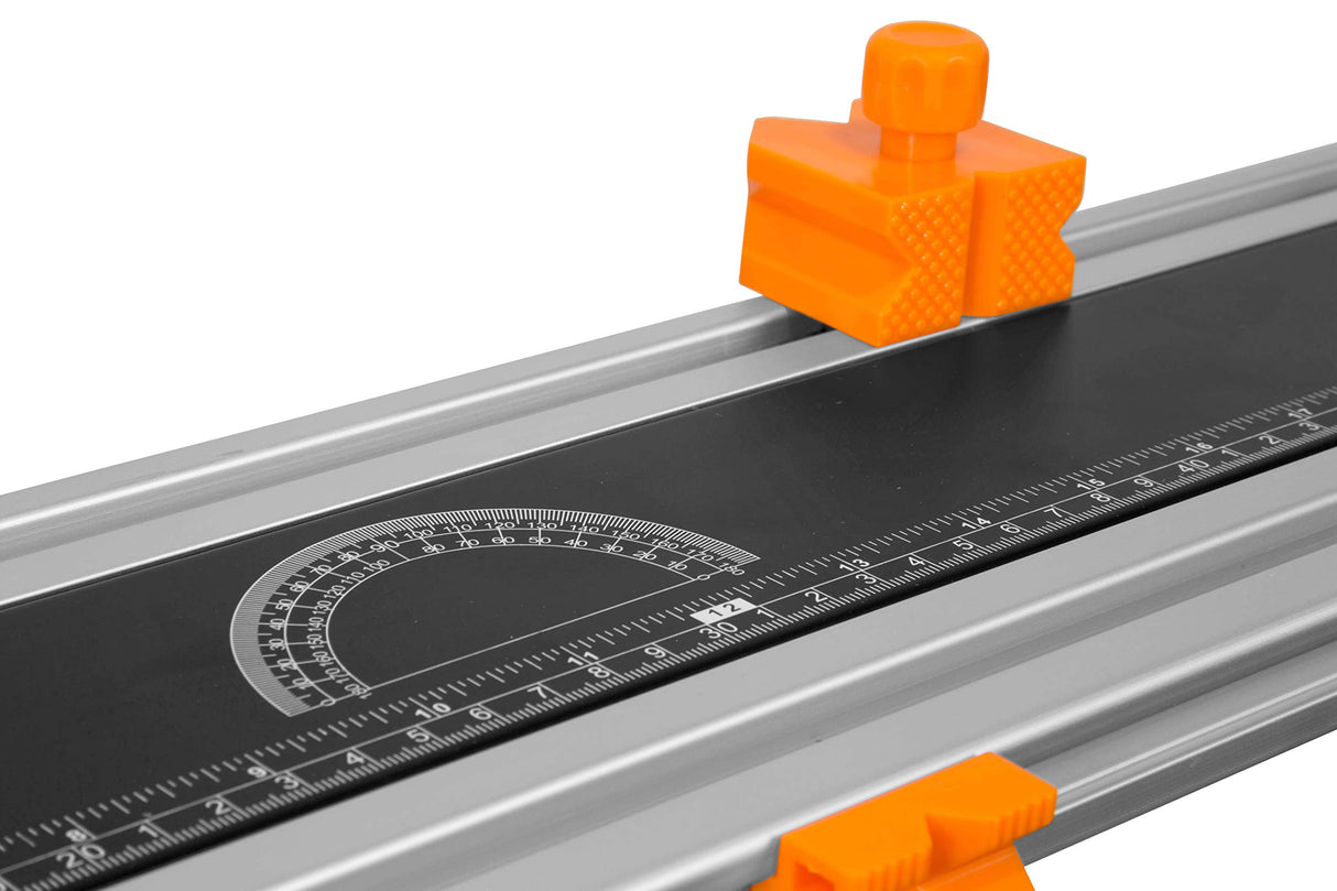 WEN 24-Inch Height Adjustable Tilting Steel Portable Work Bench,Black WEN