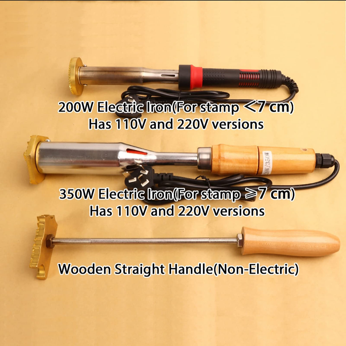 Custom Electric Wood Branding Iron by BIAJIYA - Handcrafted Design for Unique Personalisation BIAJIYA