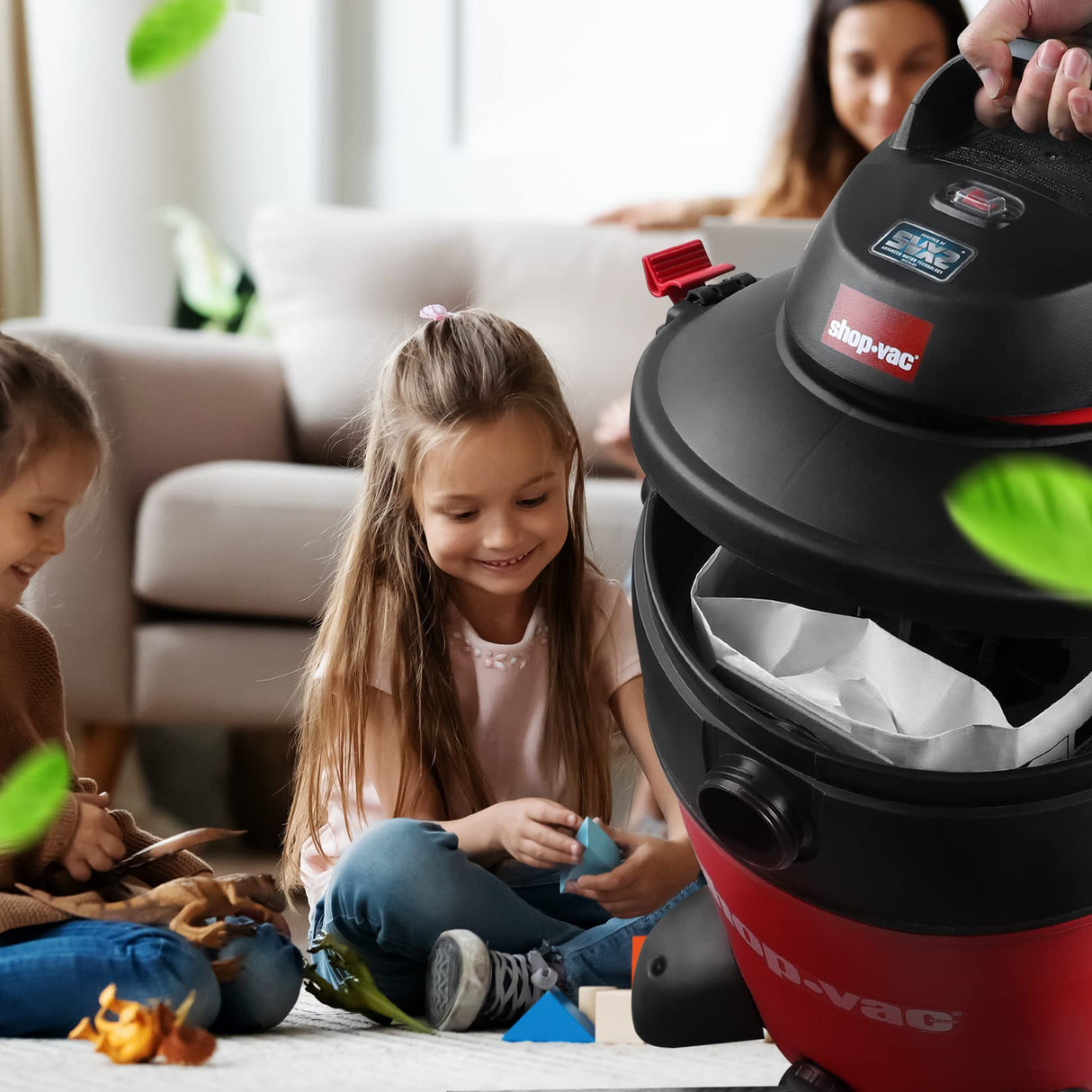 Shop-Vac 90662 10-14 Gallon Disposable Collection Filter Bag, 6 Pack Shop-Vac