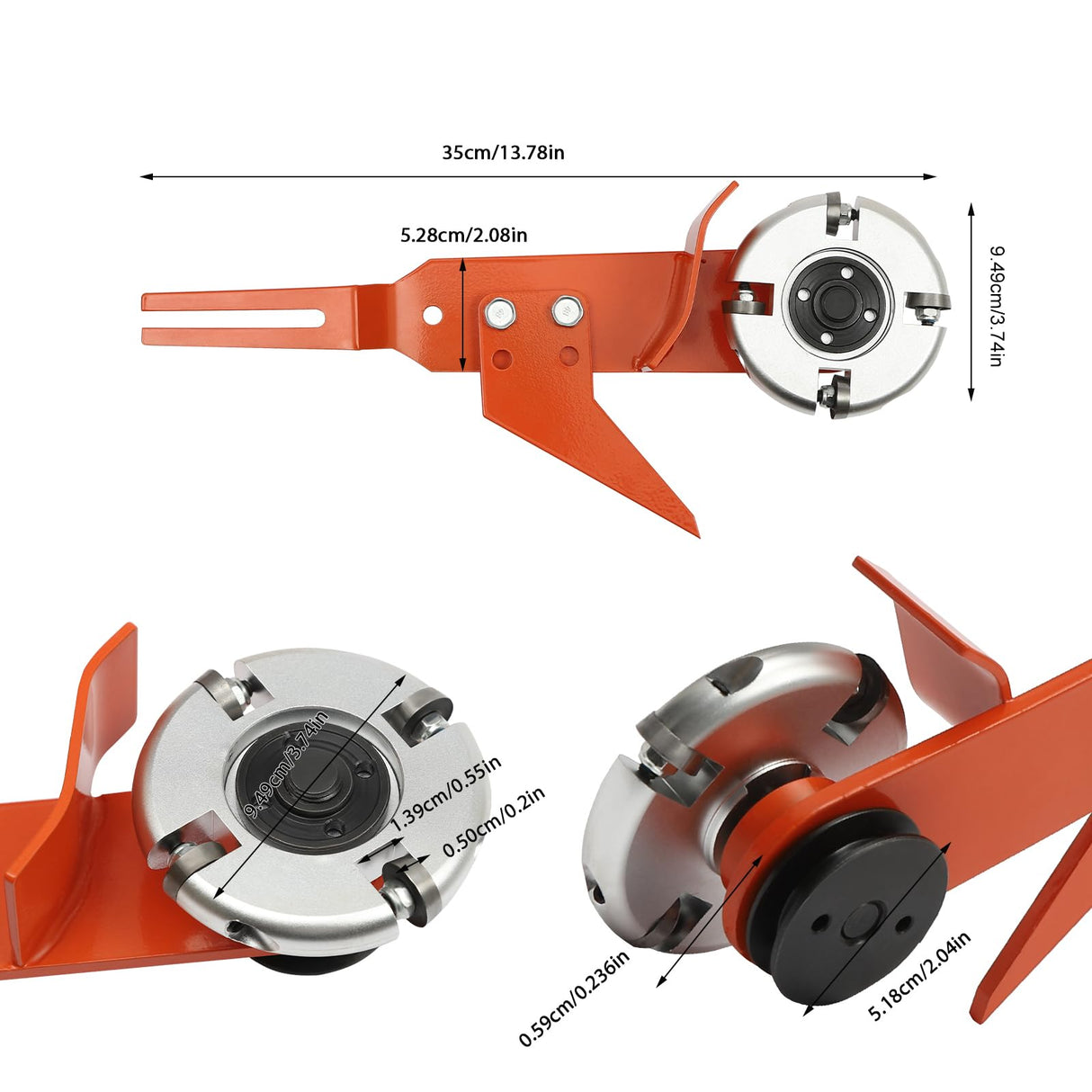 Chainsaw Carving Mill Attachment Log Debarker Peeler Notcher For STIHL MS170-250 Chainsaw Accessories Wood Carving, for Husqvarna & Stih-l Belt LIKARVA
