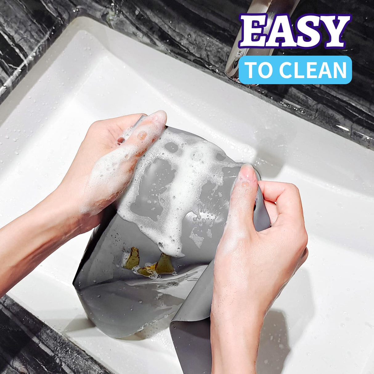 LEORBO Silicone Mat, 2 Pack Silicone Mats for Resin, 15.7"x 11.7" Silicone Sheets for Resin Molds, Silicone Mats for Crafts, Resin Paint Clay Mat, LEOBRO