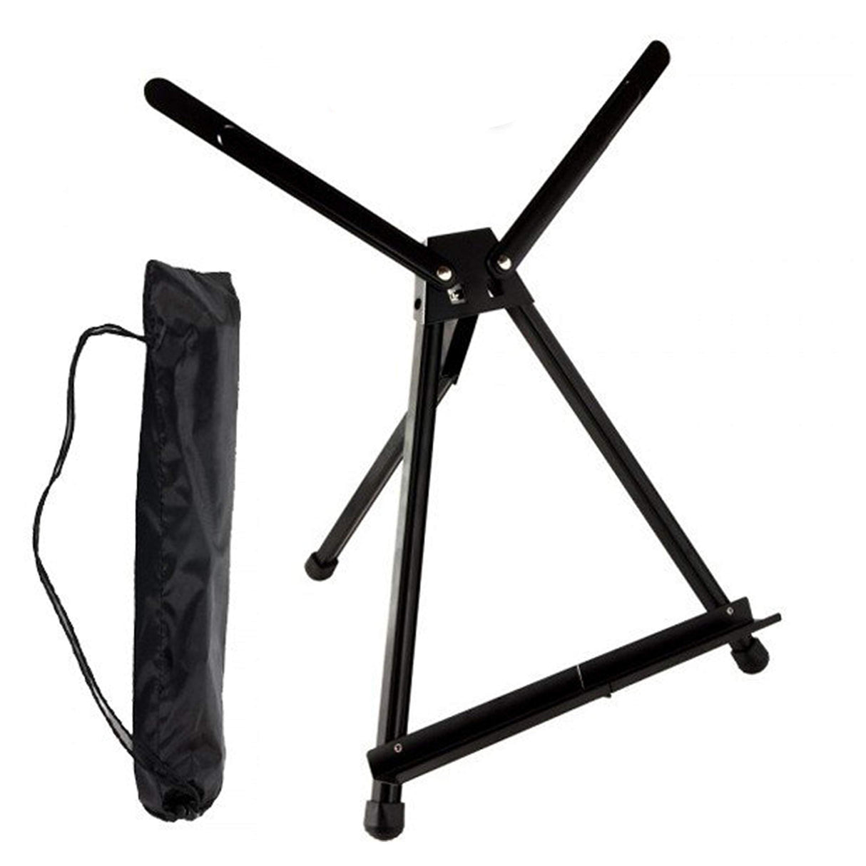 Bob Ross Master Artist Oil Paint Set Bundle with Aluminum Table Easel & 2-Pack 12x16 Stretched Canvas for Painting (3 Items) Jerry's Artarama