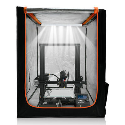 3D Printer Enclosure with LED Lighting, Fireproof Dustproof Tent Constant Temperature Protective Cover for Creality Ender 3/Ender 3 Pro/Ender