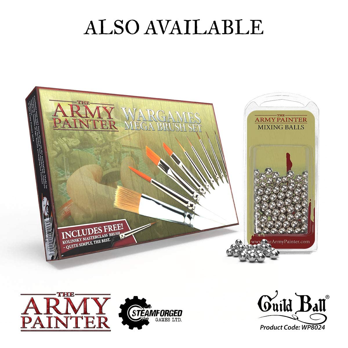 The Army Painter Paint Mixing Balls - Rust-Proof Stainless Steel Paint Mixing Balls for Mixing Model Paints - Stainless Steel Mixing Agitator Balls The Army Painter