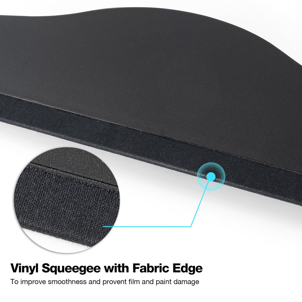 Gomake 5pcs Vinyl Squeegee Wallpaper Smoothing Tool Screen Pretector Squeegee for Removing Air Bubbles, or Removing Glass Decals Gomake