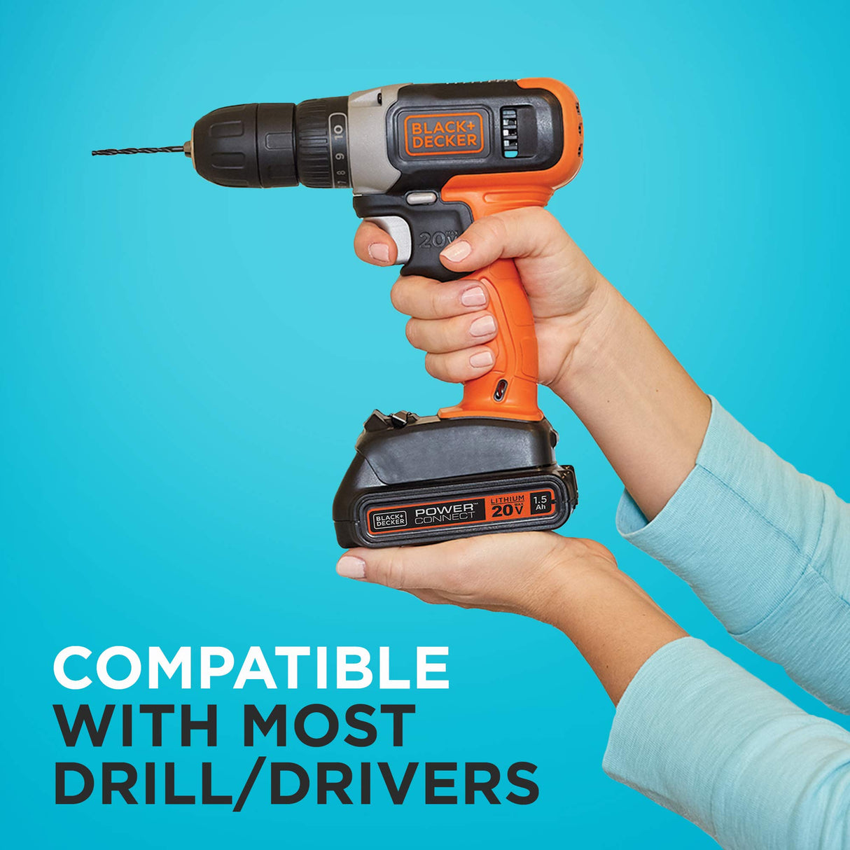 beyond by BLACK+DECKER Drill Bit Set, 14-Piece (BDA14BODDAEV) beyond