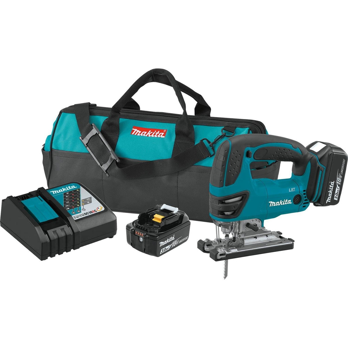 Makita XVJ03 18V LXT Lithium-Ion Cordless Jig Saw Kit (3.0Ah) Makita