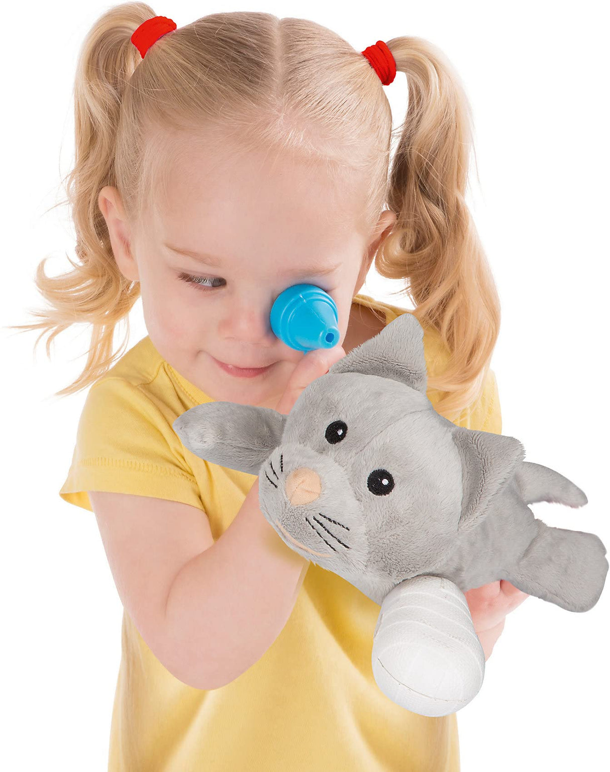 Melissa & Doug Examine and Treat Pet Vet Play Set (24 pcs) - Kids Veterinary Play Set, Veterinarian Kit For Kids, STEAM Toy, Pretend Play Doctor Set Melissa & Doug