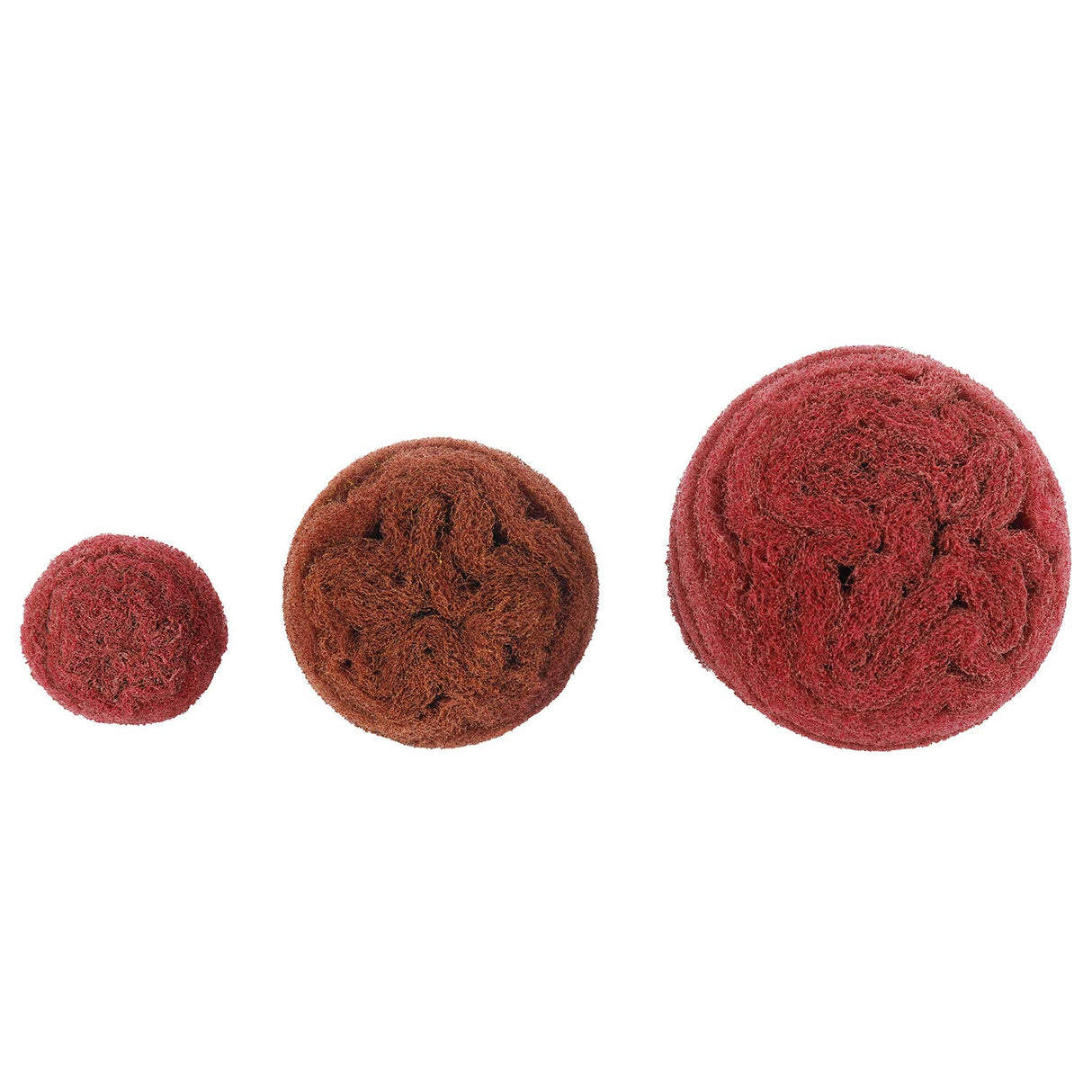 HighFree 7 PCS Non Woven Abrasive Buffing Wheels Drill Attachment Set, Scouring Pads Wheel with 1/4" Shank for Polishing Mirror Stainless Steel HighFree