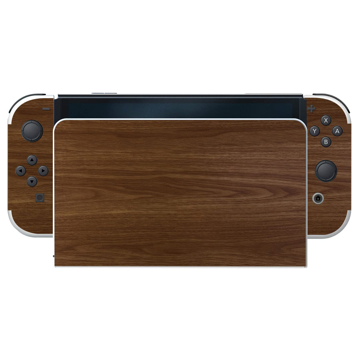 PlayVital Full Set Protective Stickers for Nintendo Switch OLED Model, Customized Vinyl Decal Skins for Switch OLED Console & Joycon & Dock & Grip - playvital
