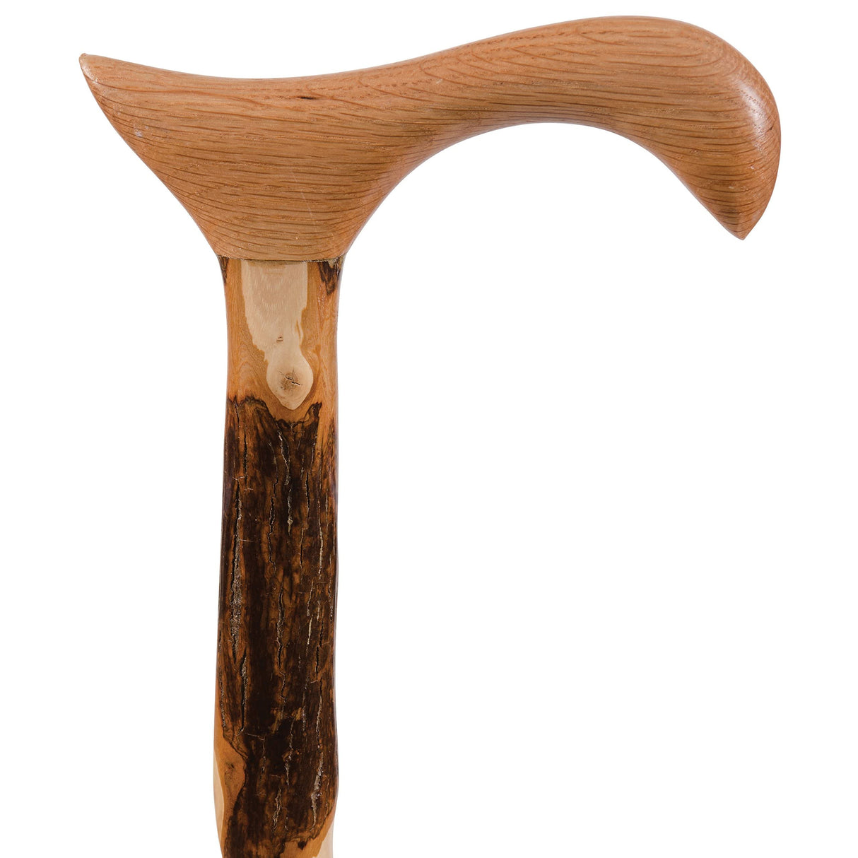 Brazos Walking Cane for Men and Women Handcrafted of Lightweight Wood and made in the USA, Hickory, 37 Inches Brazos