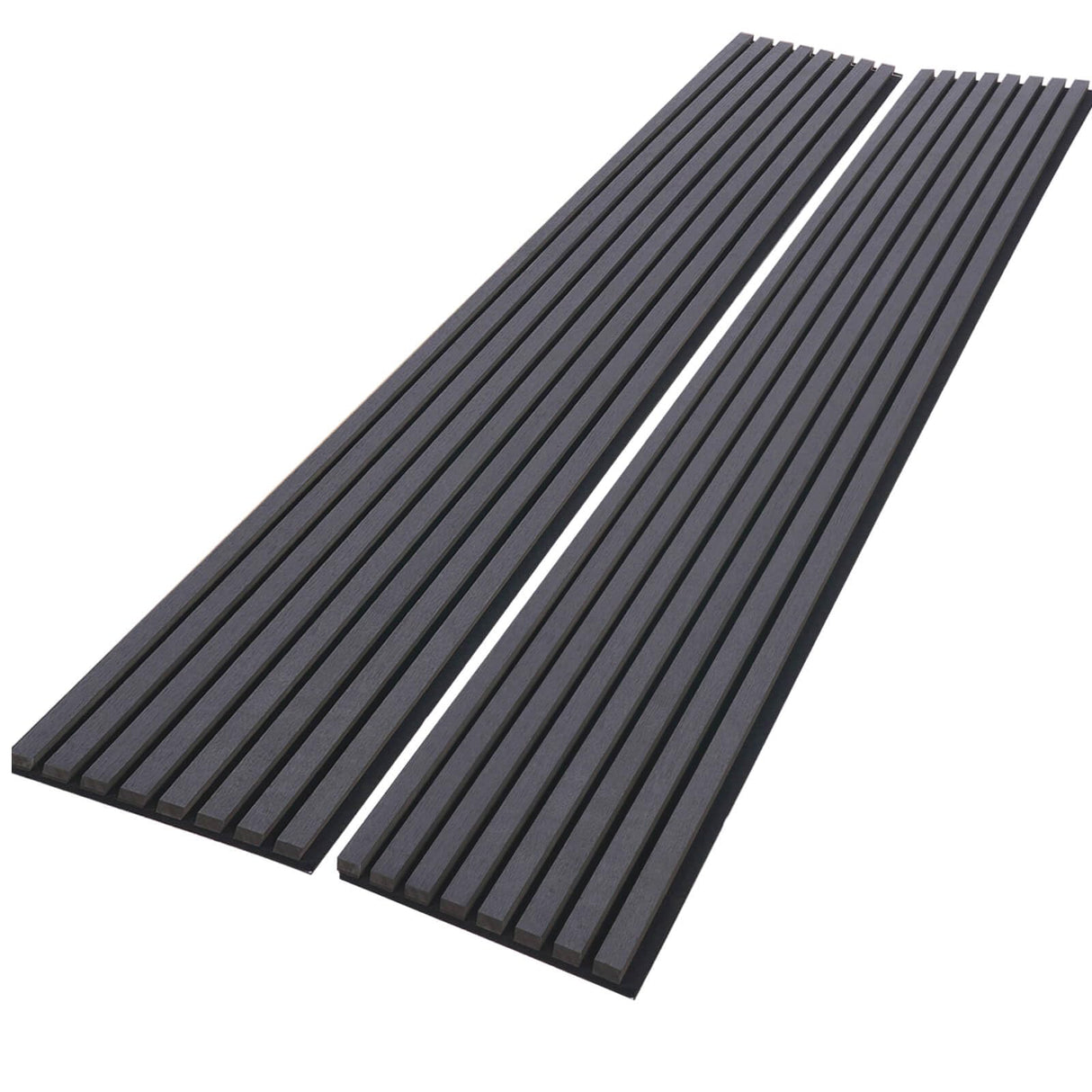 KVENI Acoustic Wood Slat Wall Panels - Modern Wood Panels for Wall, 3D Fluted Sound Absorbing Panel with Wood Finish, Noise Cancelling & KVENI