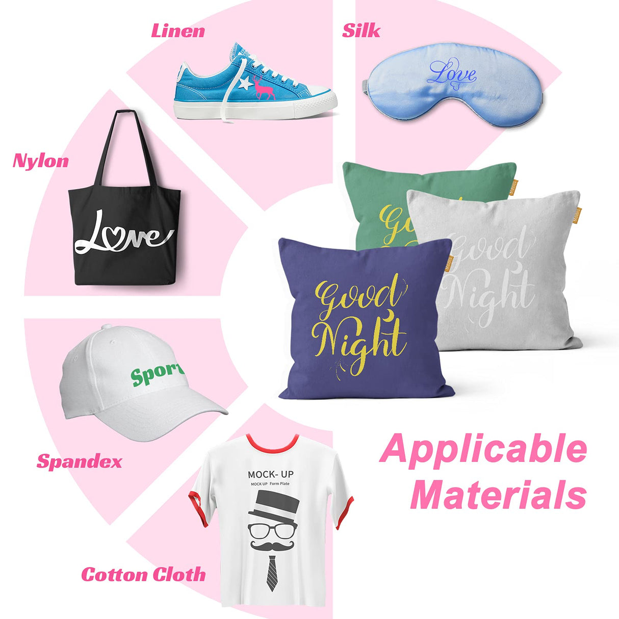 CAREGY Heat Transfer Vinyl for T-Shirts 12in.x10in. 36 Sheets-Iron On Vinyl HTV Bundle CAREGY