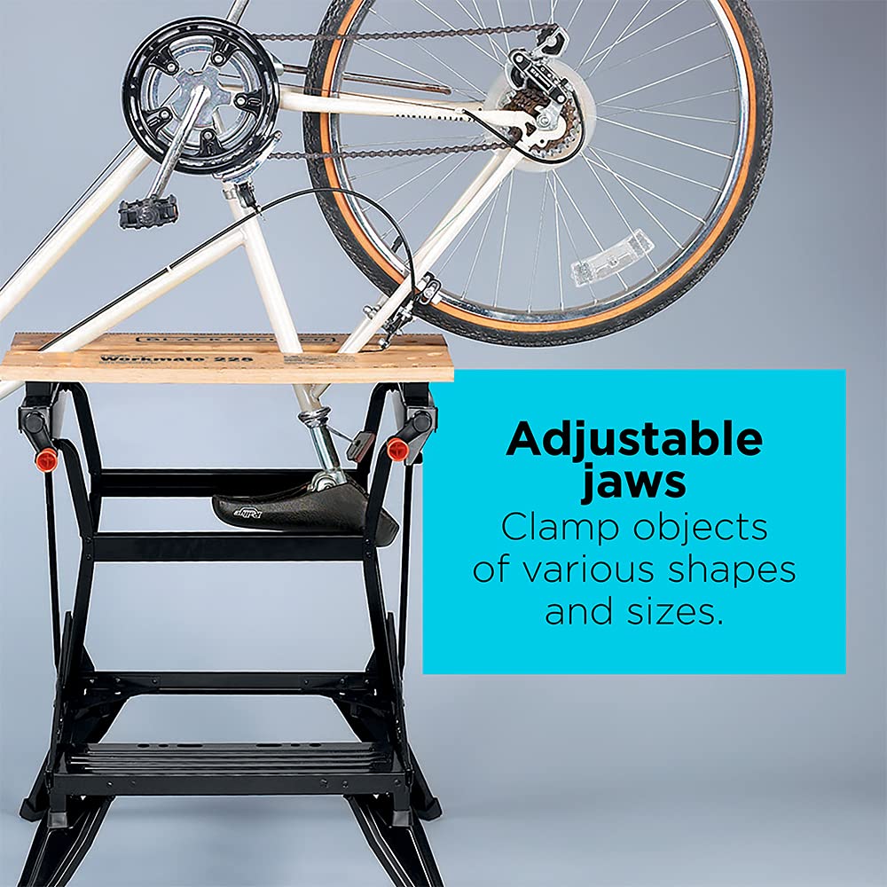 BLACK+DECKER Portable Work Bench and Vise (WM225-A) BLACK+DECKER