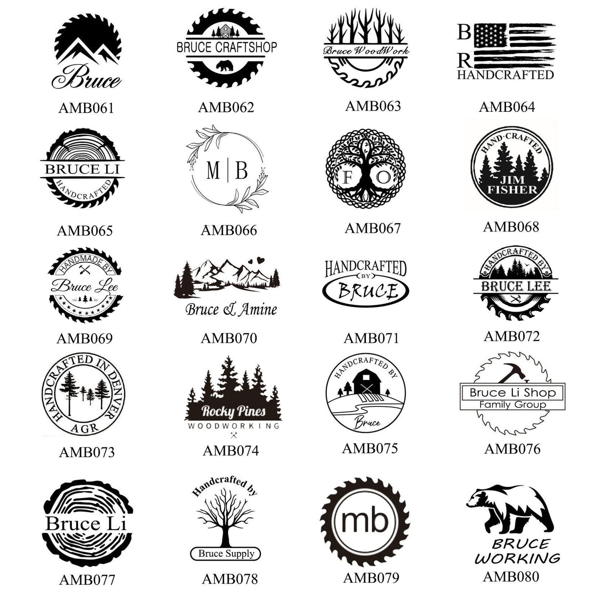 Custom Wood and Leather Branding Iron - Personalised Logo Maker for Crafts, Perfect Father's Day Gift Arokimi