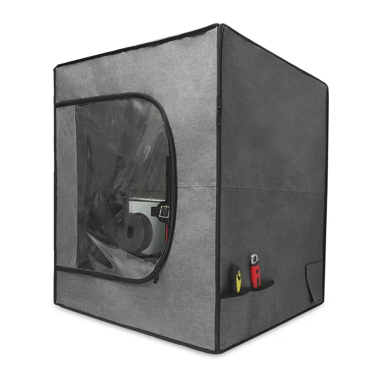 Large 3D Printer Enclosure 29.5W*29.5L*35.4H Inches Laser Engraver Shield Cover Resin 3D Printer Fireproof Tent Filament Dryer Dust Cover Compatible HOCENWAY