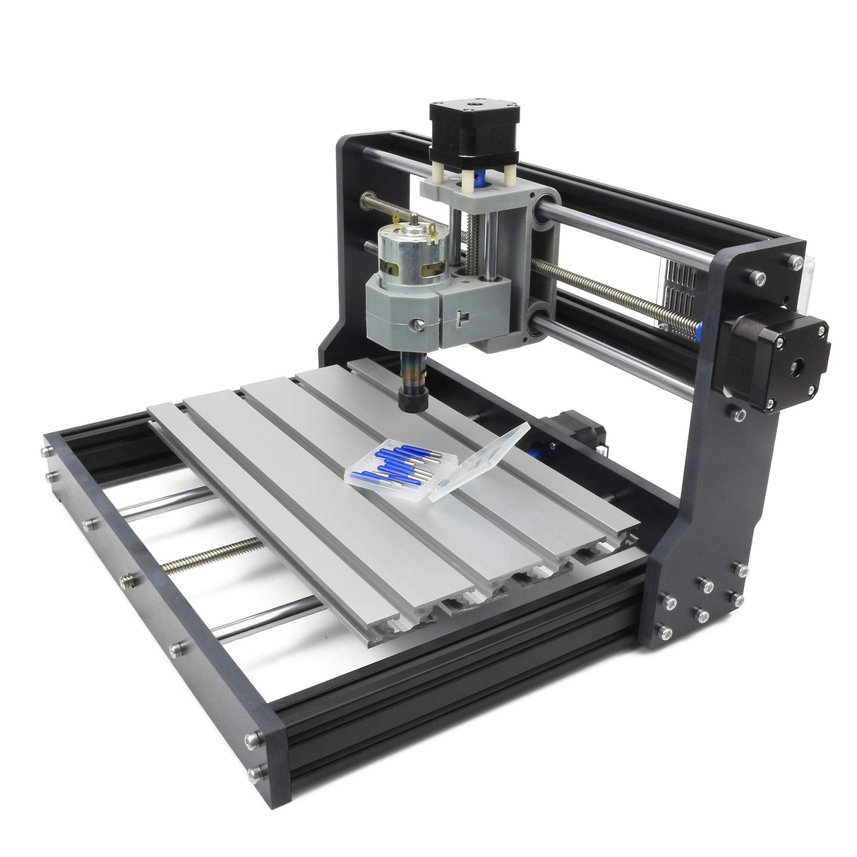 CNCTOPBAOS CNC 3018 Pro Wood Router Kit 3 Axis USB DIY Mini Engraver Milling Engraving Machine Cutter Plastic Acrylic PCB PVC Carving GRBL Control CNCTOPBAOS