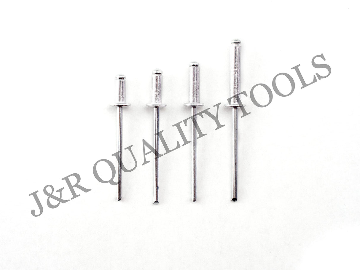 VCT 1000pc 1/8" Aluminum Blind Pop Rivet Assortment 4 Hand/Air Riveter Gun Rivet Set VCT
