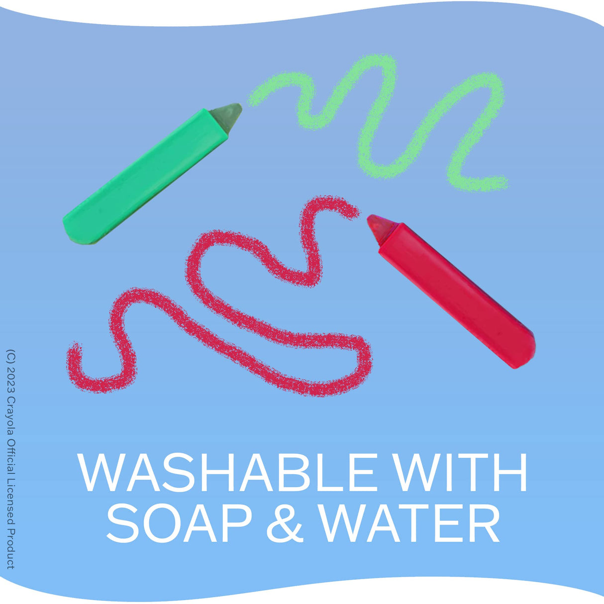 Crayola Taste Beauty My First Tub Time Art Pack, Bath-Time Toys with Red, Green, and Blue Crayons Crayola